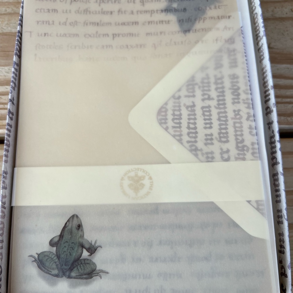 The Vatican Library Collection FROG Vintage Stationery Fine Writing Vellum Paper